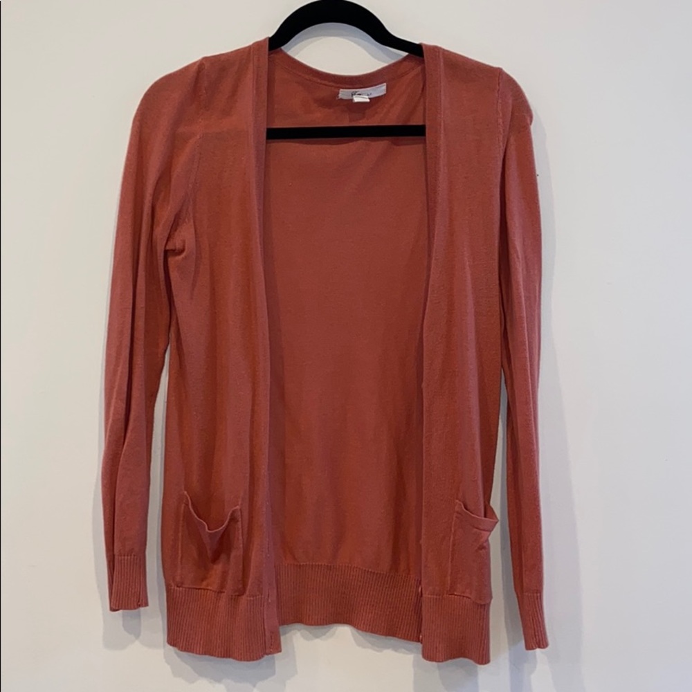 Coral Cardigan